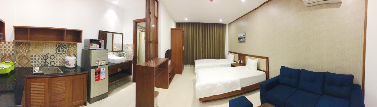 Aris Beach Apartment & Hotel ダナン市 エクステリア 写真