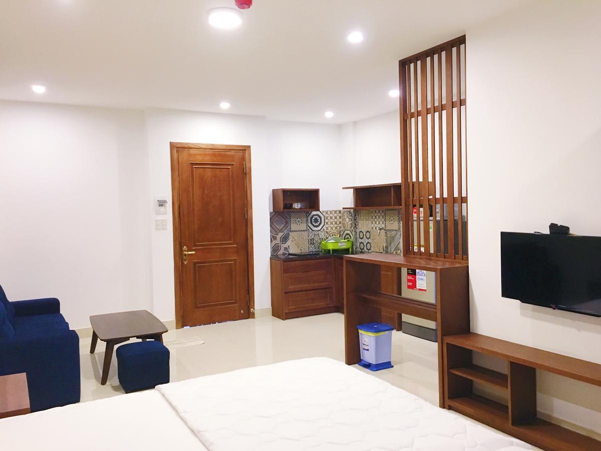 Aris Beach Apartment & Hotel ダナン市 エクステリア 写真
