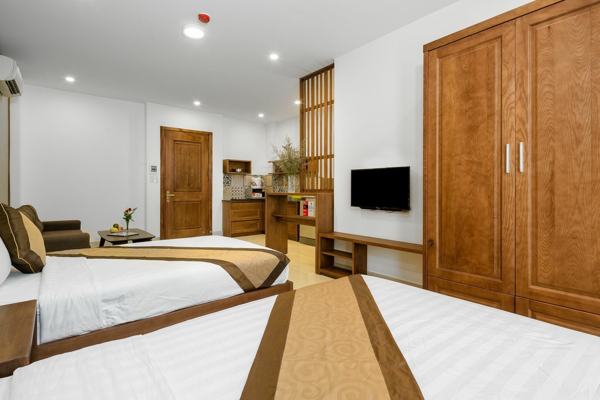 Aris Beach Apartment & Hotel ダナン市 エクステリア 写真