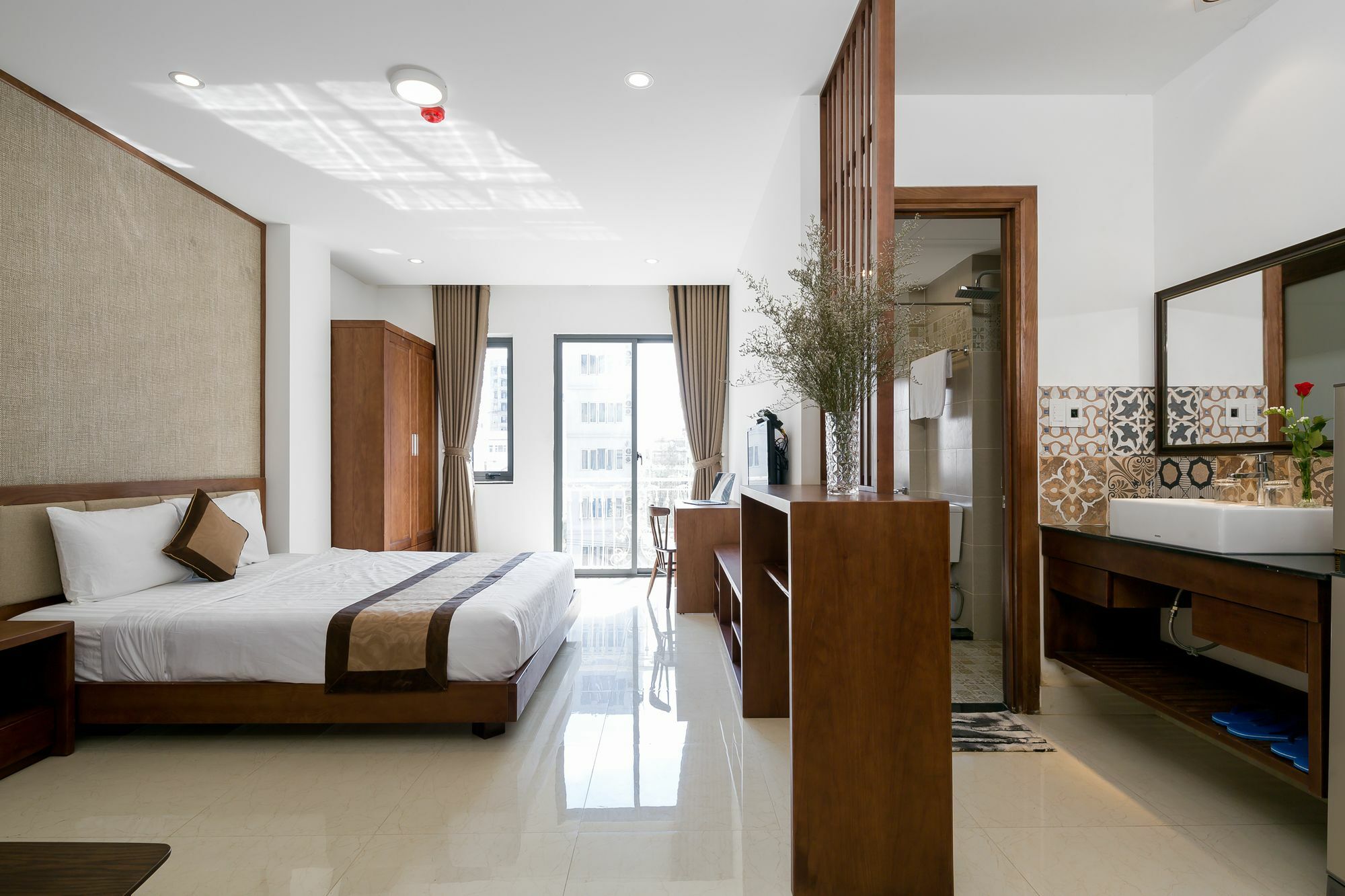 Aris Beach Apartment & Hotel ダナン市 エクステリア 写真
