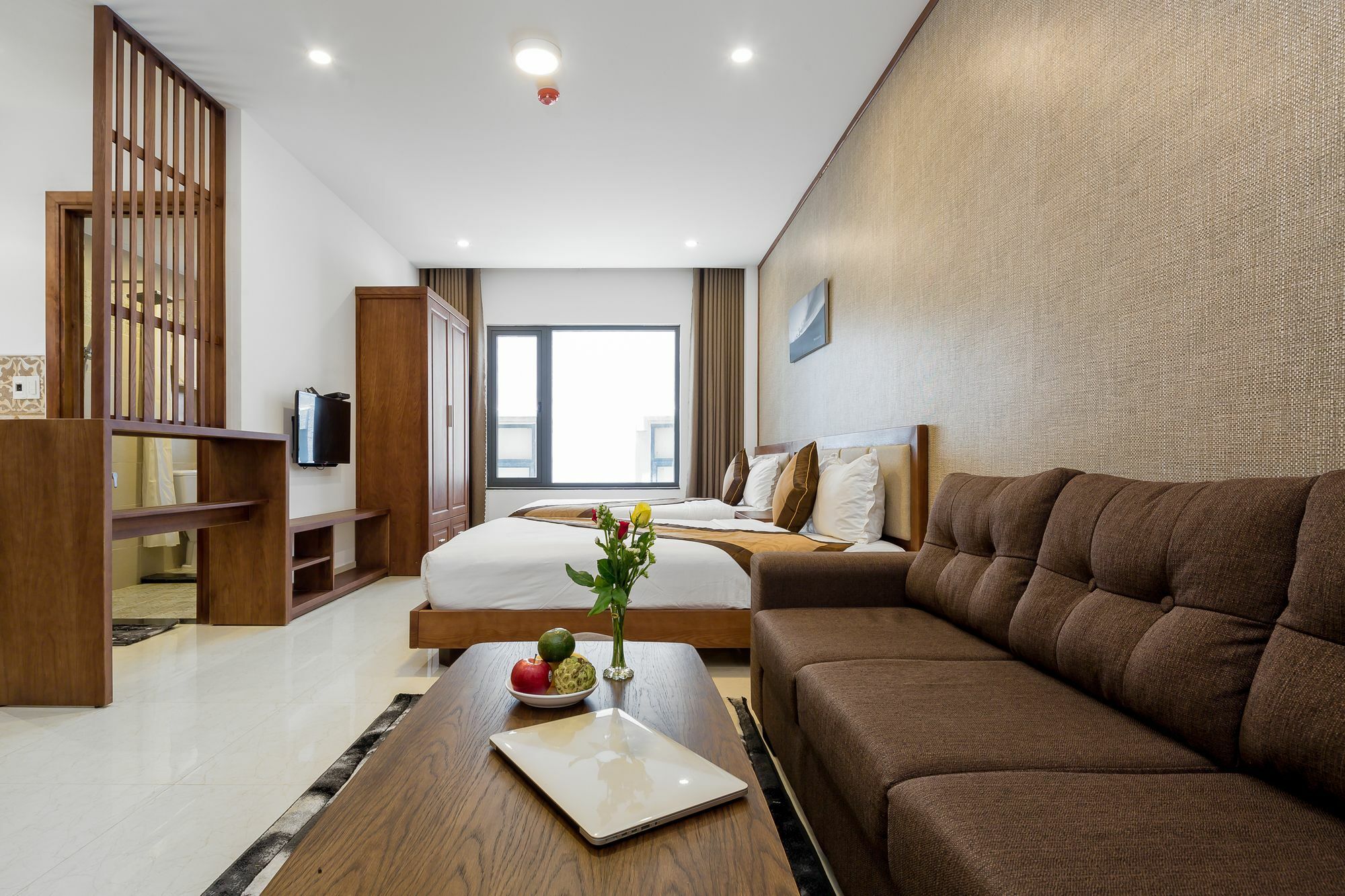 Aris Beach Apartment & Hotel ダナン市 エクステリア 写真