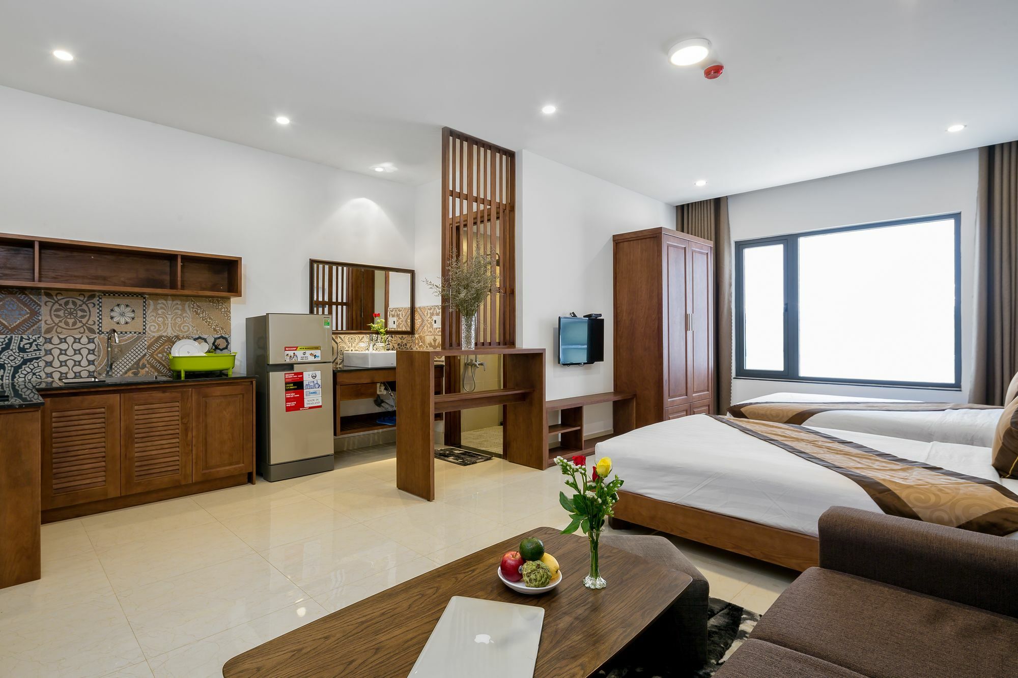 Aris Beach Apartment & Hotel ダナン市 エクステリア 写真